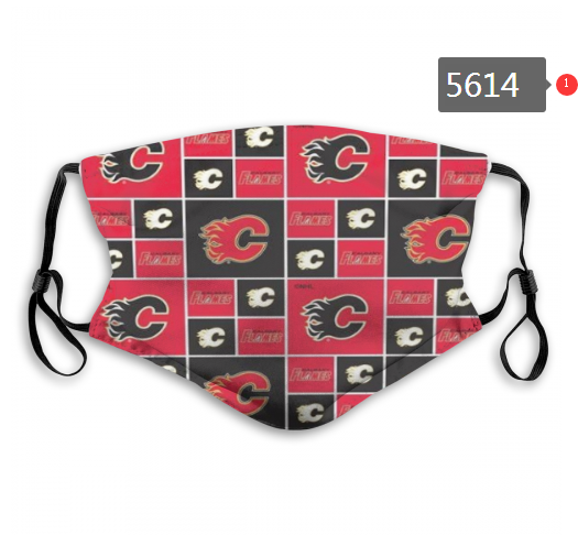 2020 NHL Calgary Flames Dust mask with filter